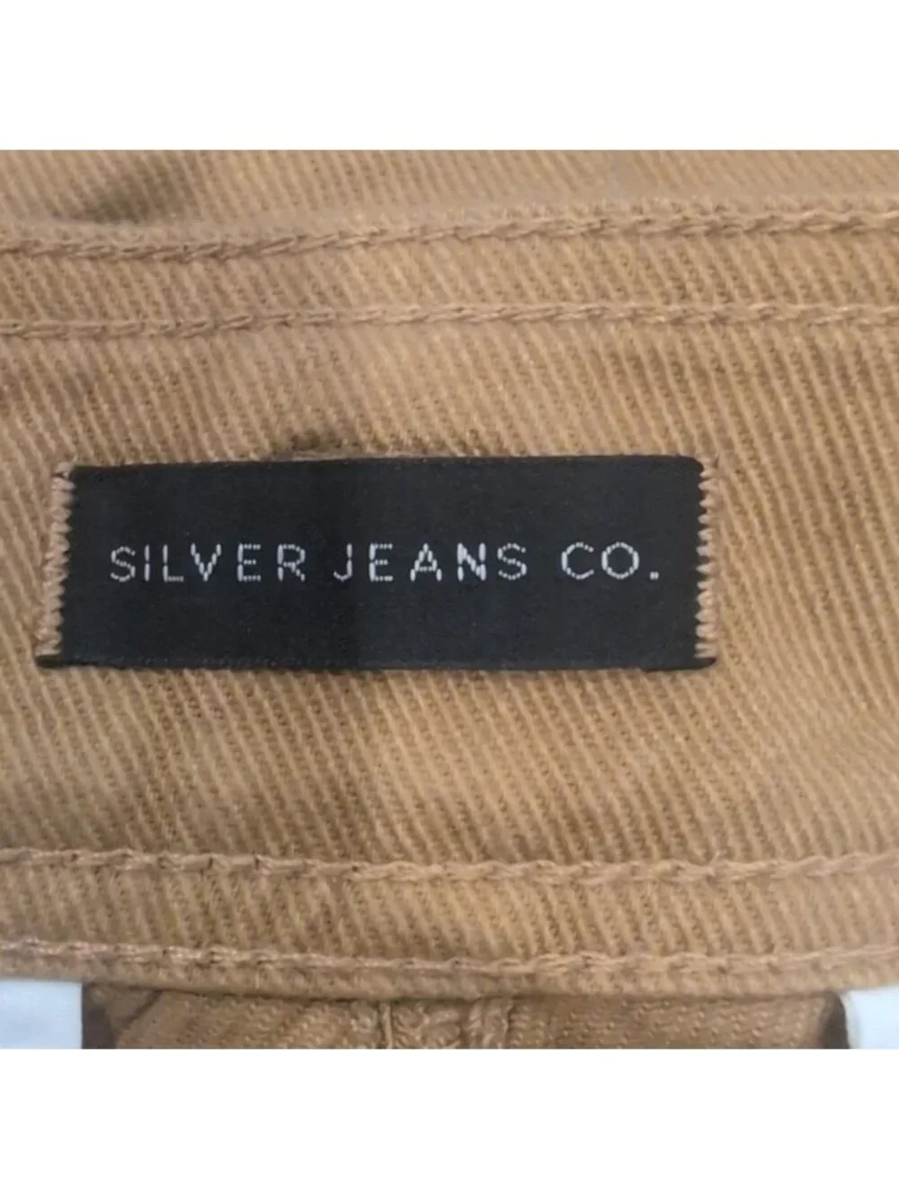Silver Jeans Relaxed Fit Utility Cargo Pant Mustard Color